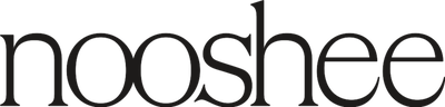 Nooshee wordmark in black